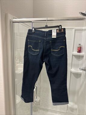 Dark Blue Stretch Women's Jeans Carpri Levi’s